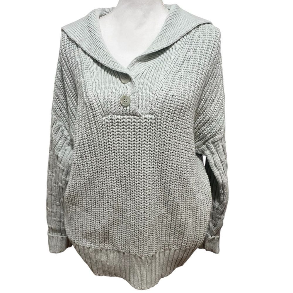 NWT Revolve STITCHES&STRIPES Marlow chunky oversized Pullover women's size small - Picture 2 of 10
